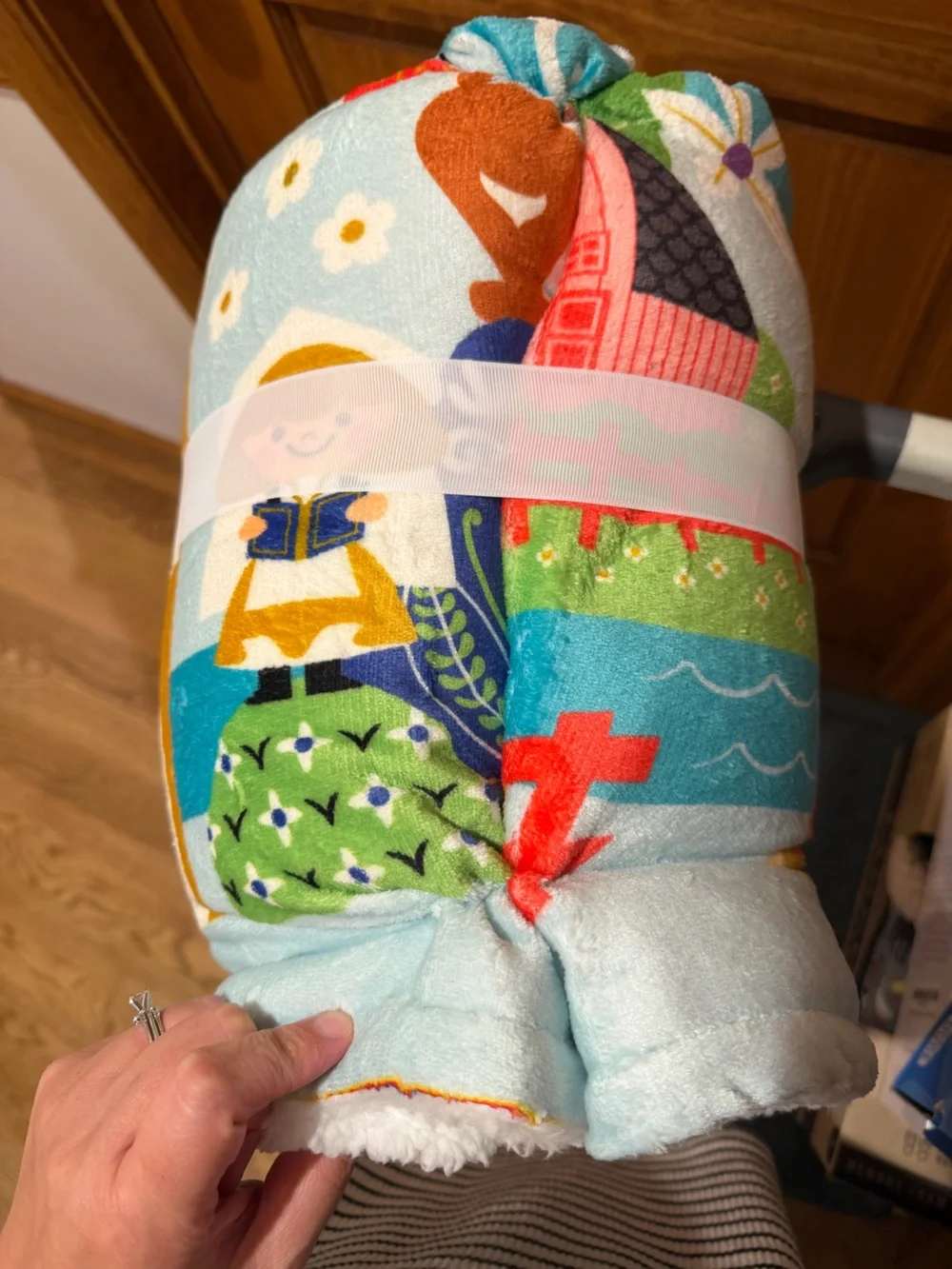 Hallmark Plush Disney Blanket It’s a Small World